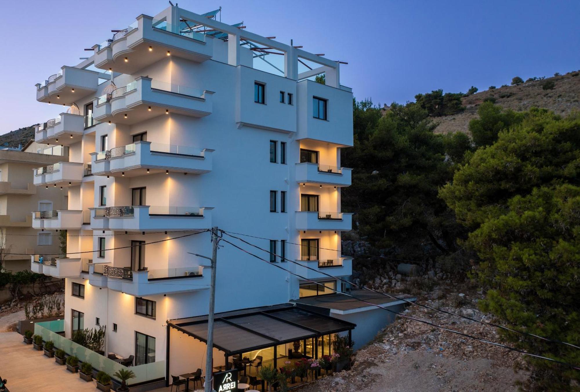Arrei Hotel Sarandë Exterior foto
